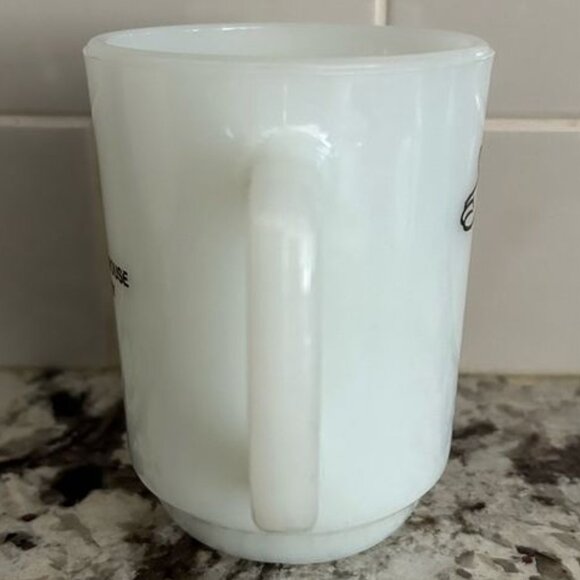 Vintage Mickey Mouse Milk Glass Mug 1980's Pepsi Collector Series - Picture 4 of 7